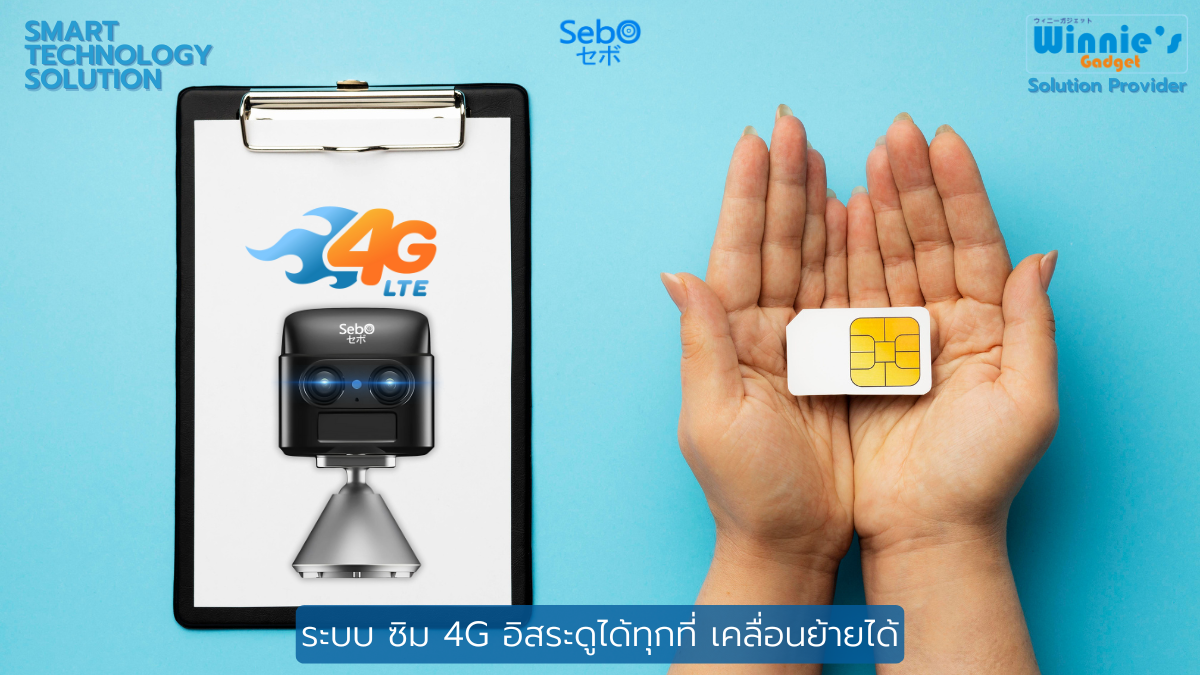 กล้องวงจรปิด SebO CHIBI ZOOM 4G พร้อมแบตเตอรี่ในตัว_6